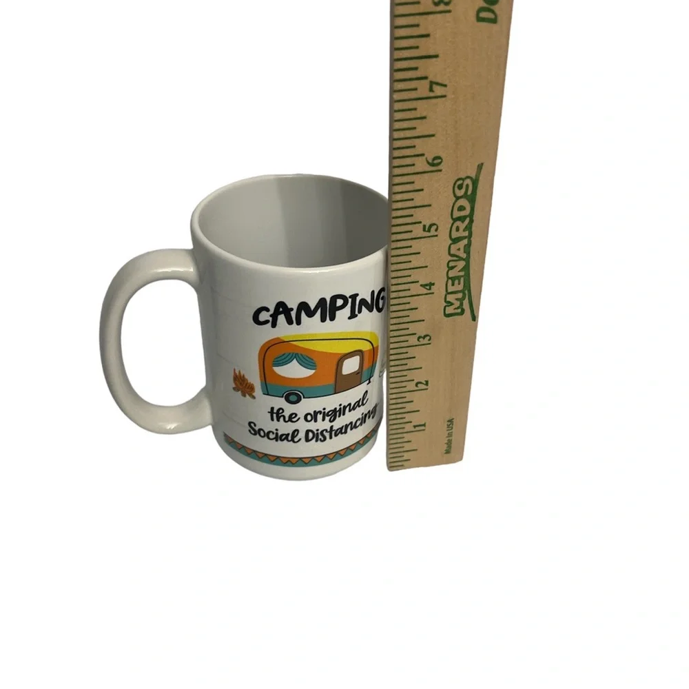 Camping Mug - Camping - The Original Social Distancing 2cups or 16 ounces.
